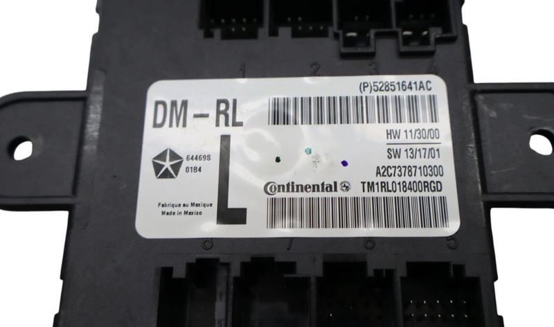 Load image into Gallery viewer, 14-17 Maserati Ghibli Rear Left Side Door Computer Control Module 52851641AC Oem