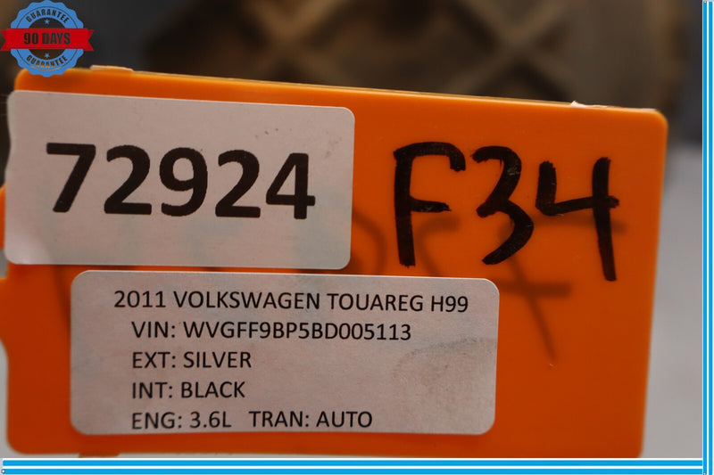 Load image into Gallery viewer, 11-17 Volkswagen Touareg Front Left Side Fender Liner Splash Guard Black Oem