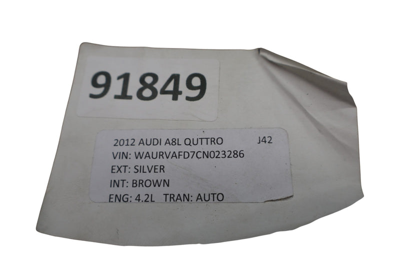 Load image into Gallery viewer, 11-17 Audi A8 A8L Quattro Sunroof Glass Window Panel 4H0877071B Oem