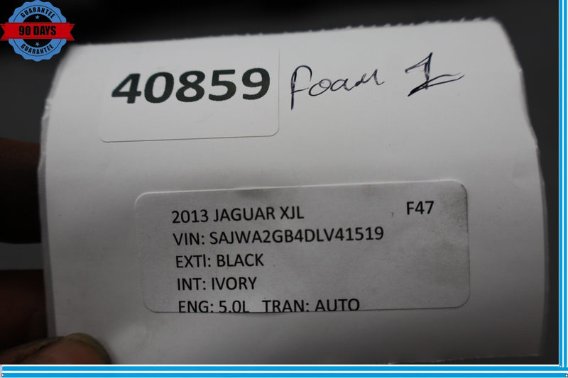 Load image into Gallery viewer, 10-13 Jaguar XJ XJL Front Lower Supercharged Bumper Rebar Foam AW9317E898 Oem