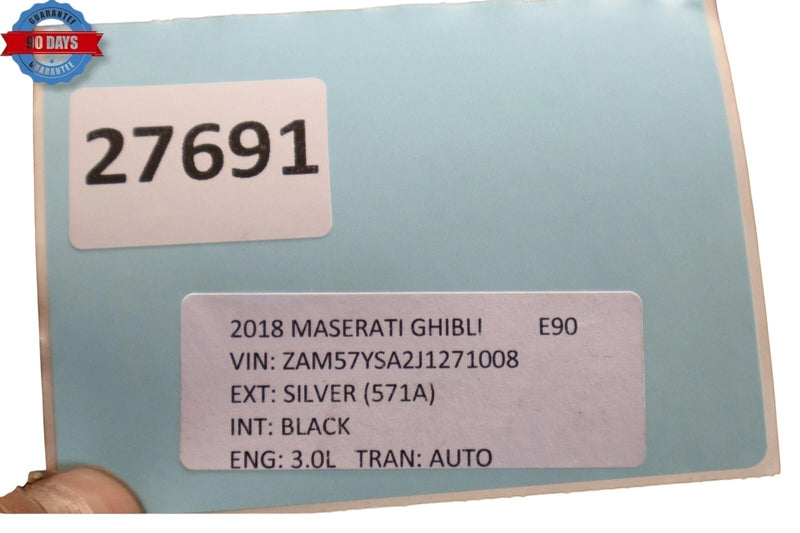 Load image into Gallery viewer, 17-22 Maserati Ghibli Front Left Driver Side Seat Top Upper Cover Cushion Oem