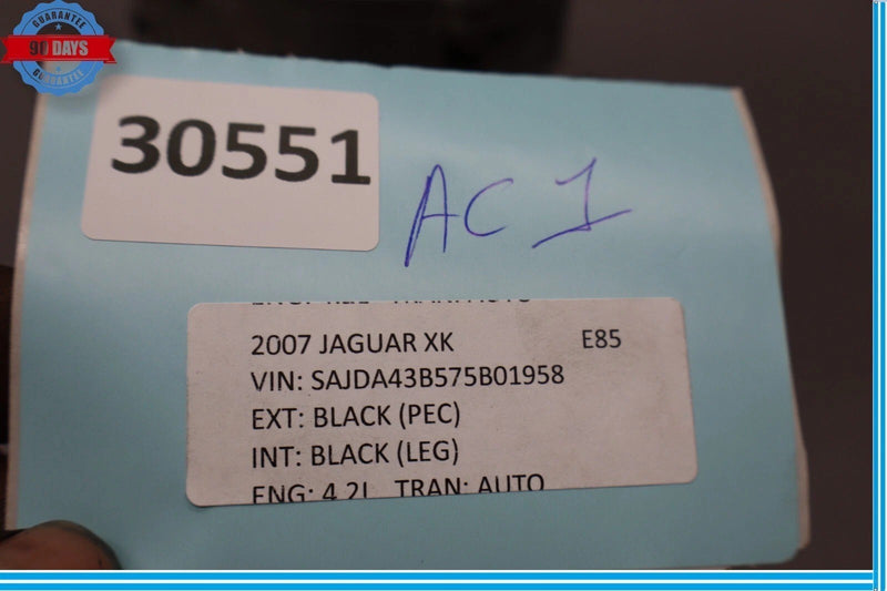 Load image into Gallery viewer, 07-09 Jaguar XK XKR A/C Air Conditioning Compressor w/ Pulley 6W9319D629AA Oem