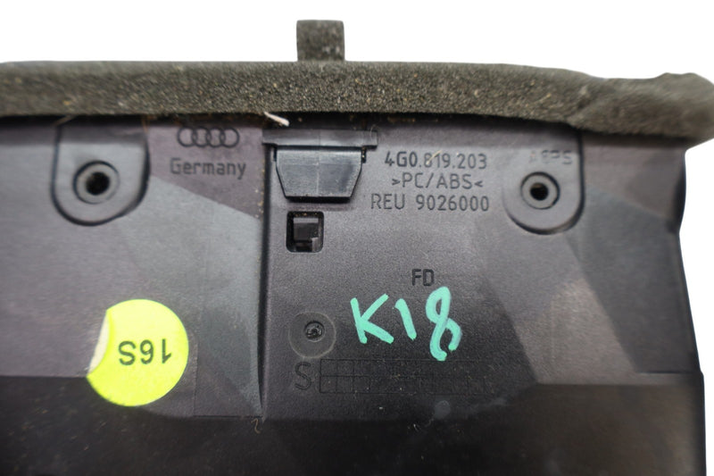Load image into Gallery viewer, 12‑18 Audi A7 S7 Rear Center Console HVAC AC Air Vent Grille Panel 4G0819203 Oem