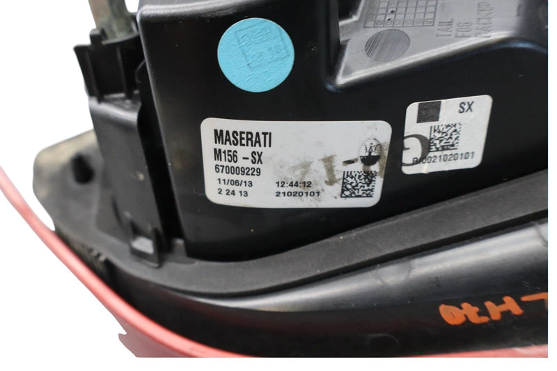 Load image into Gallery viewer, 14-21 Maserati Quattroporte GTS M156 Rear Left Side Inner Tail Light Lamp Oem
