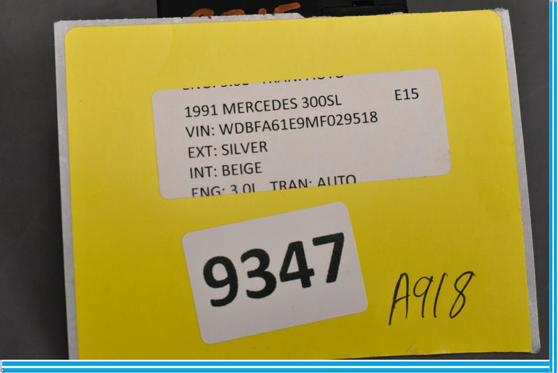 Load image into Gallery viewer, 90-02 Mercedes 300SL SL500 Right Seat Backrest Lock Relay Module Oem