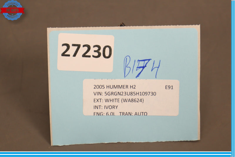 Load image into Gallery viewer, 03-07 Hummer H2 Rear Seat Heat Heated Control Switch Button Oem
