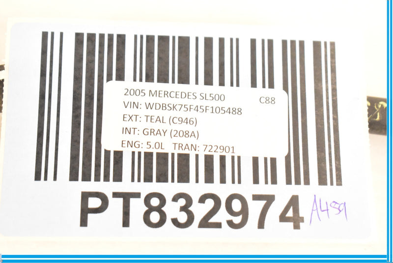 Load image into Gallery viewer, MERCEDES R230 SL-CLASS ENGINE CENTER RADIATOR CORE SUPPORT BRACE