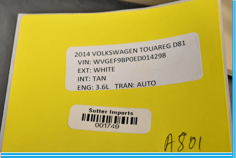 Load image into Gallery viewer, 11-18 Volkswagen VW Touareg Lower Left Driver Side Dash Cover Trim Oem