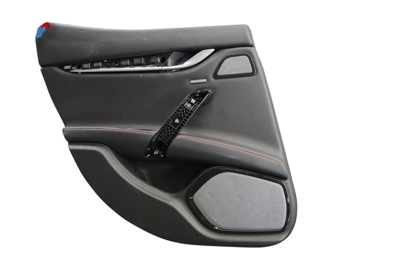 Load image into Gallery viewer, 14-22 Maserati Ghibli M157 Rear Left Driver Interior Door Panel 105804363C Oem