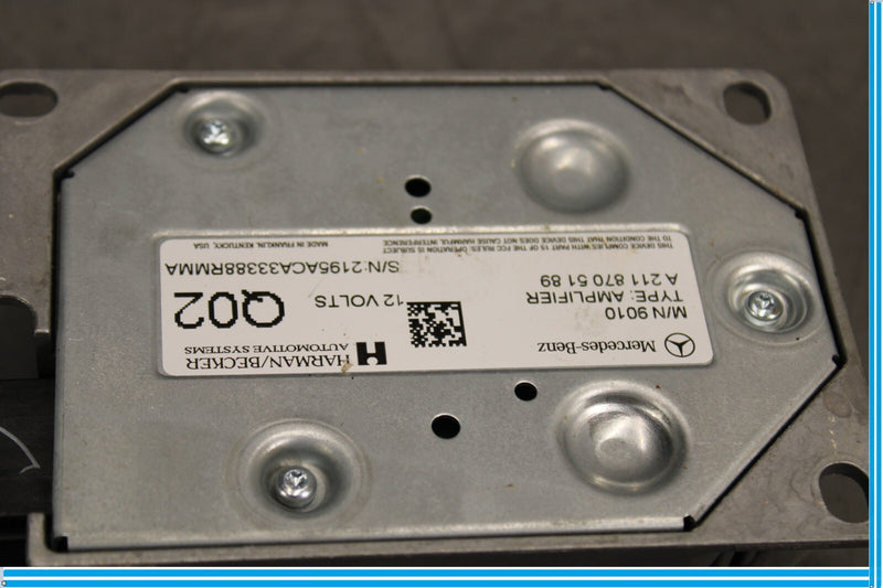 Load image into Gallery viewer, 09-11 Mercedes E350 CLS550 W212 Harman Becker Sub Subwoofer Amp Amplifier Oem