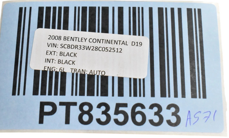 Load image into Gallery viewer, 03-12 Bentley Continental Left Side Under Dash Liver Cover Trim 3W1819660A Oem