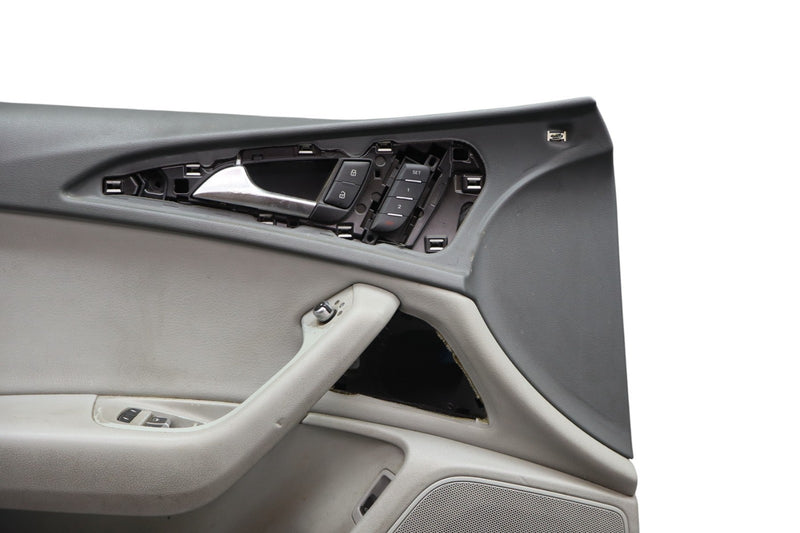 Load image into Gallery viewer, 12-18 Audi A6 Quattro Front Left Driver Side Interior Door Panel 4G1867021A Oem