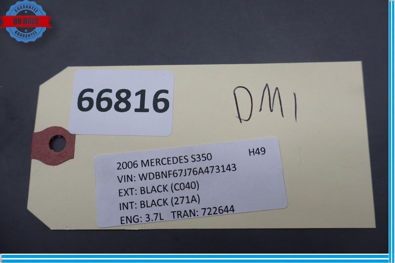 Load image into Gallery viewer, 00-06 Mercedes S500 S600 Front Left Driver Side Exterior Door Trim Molding Oem
