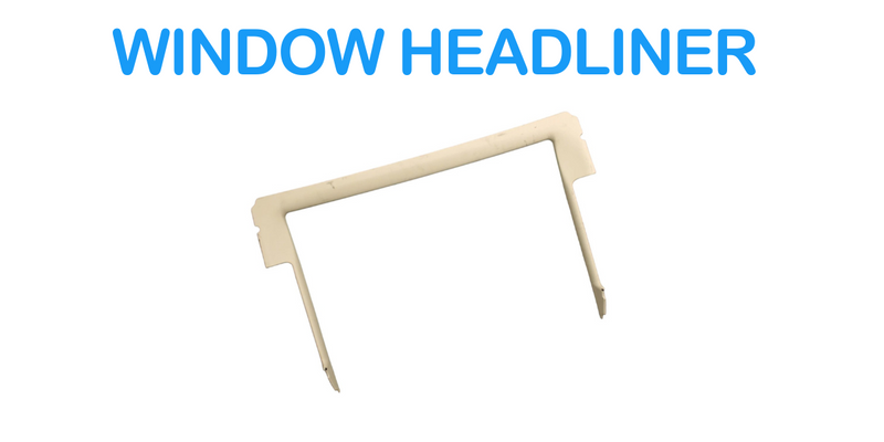 Load image into Gallery viewer, 03-12 Mercedes R230 SL550 SL600 Rear Window Headliner Trim Oem