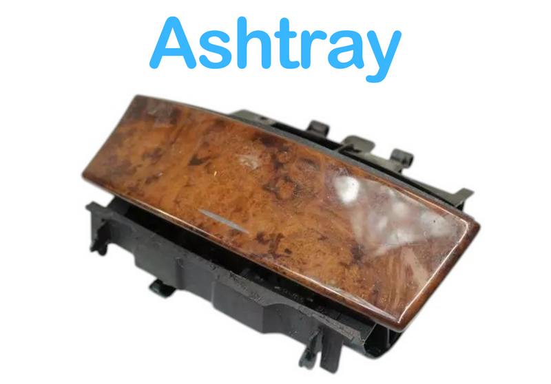Load image into Gallery viewer, 01-07 Mercedes W203 C240 Center Console Ashtray Ash Tray Compartment Wood OEM