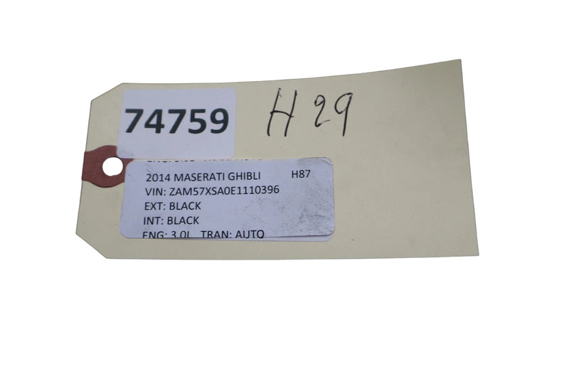 Load image into Gallery viewer, 14-17 Maserati Ghibli Auxiliary Secondary Electric Water Pump 670005347 OEM