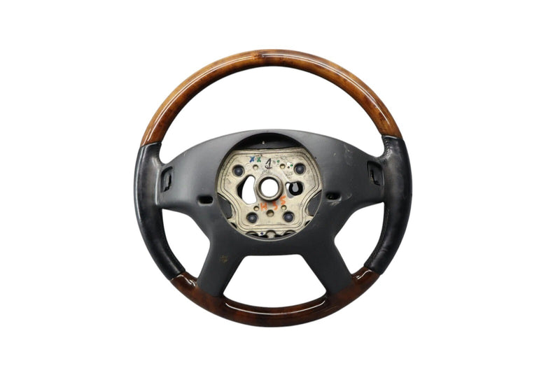 Load image into Gallery viewer, 07-10 Mercedes-Benz S600 CL550 4 Spoke Steering Wheel Black W/ Paddles Wood Oem