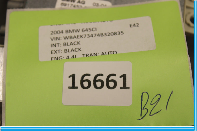 Load image into Gallery viewer, 04-10 BMW 645Ci 650i Navigation Antenna Control Module Unit Oem