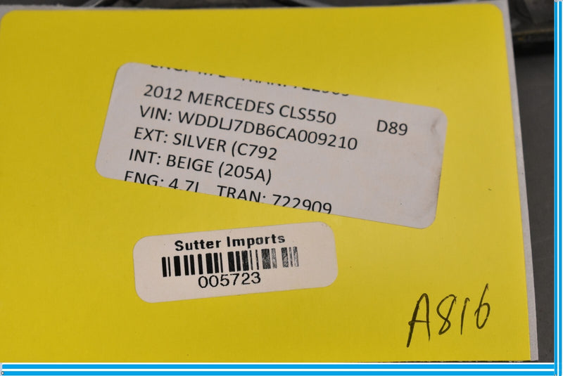 Load image into Gallery viewer, 12-18 Mercedes CLS550 CLS63 W218 Center Console Cup Holder Compartment Trim Oem