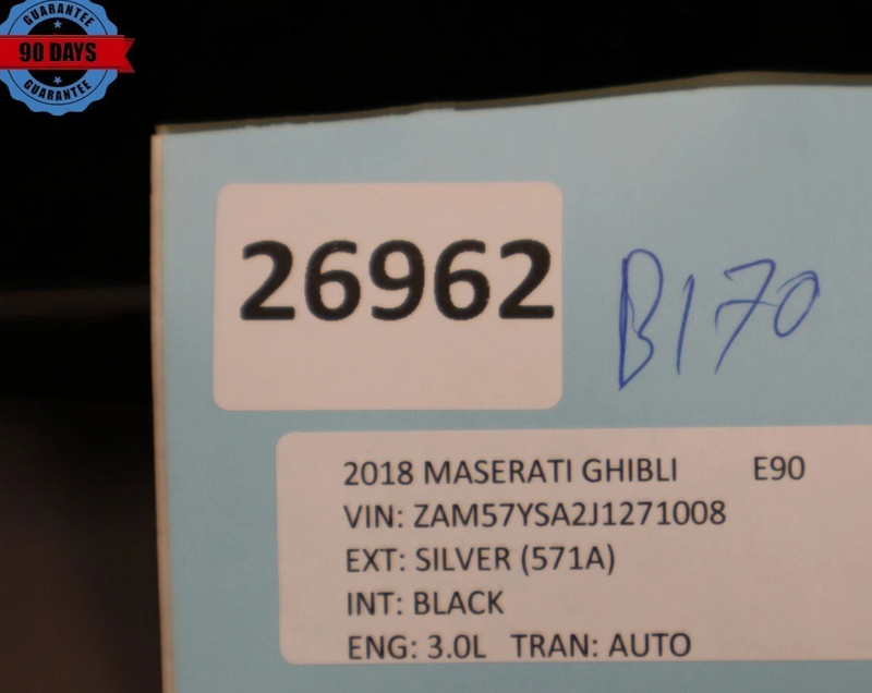 Load image into Gallery viewer, 17-22 Maserati Ghibli M157 Interior Rear View Mirror Black 670071053 Oem