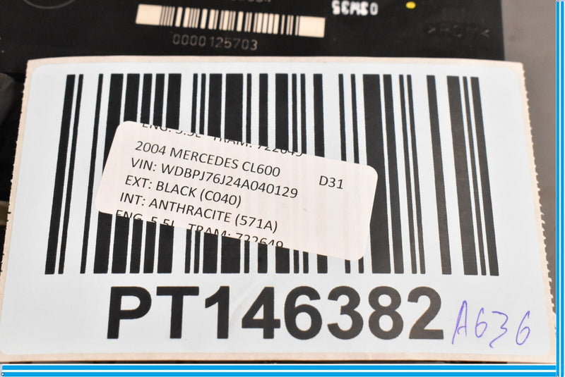 Load image into Gallery viewer, 00-09 Mercedes CL600 SL500 W215 R230 Front Left Seat Valve Control Block Oem