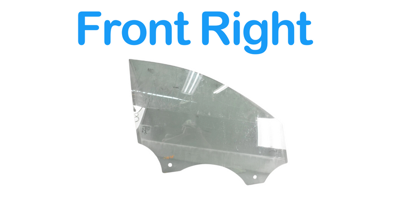 Load image into Gallery viewer, 18-23 Jaguar E-PACE Front Right Passenger Side Door Window Glass 43R00390 Oem