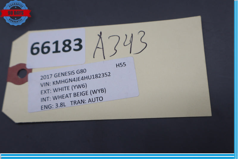 Load image into Gallery viewer, 17-20 Genesis G80 Left Driver Side Seat Lower Seat Track Cover Trim Oem