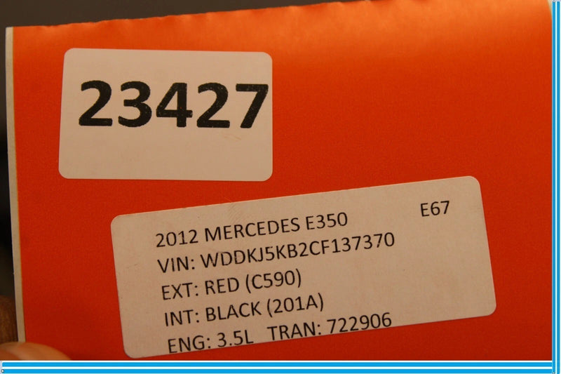 Load image into Gallery viewer, 10-13 Mercedes W207 E350 Coupe Rear Right Interior Quarter Door Trim Cover Oem