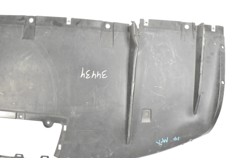 Load image into Gallery viewer, 16-20 Tesla Model X Rear Bumper Tray Shield Tow Hitch Cover Black 105835600C Oem