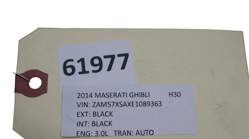Load image into Gallery viewer, 14-17 Maserati Ghibli M157 SQ4 Rear Bumper Cover Panel Assembly 6700255240 OEM