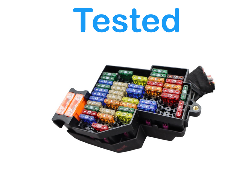 Load image into Gallery viewer, 11-18 Porsche Cayenne 958 Front Left Side Dash Fuse Relay Box 7P0941824C Oem