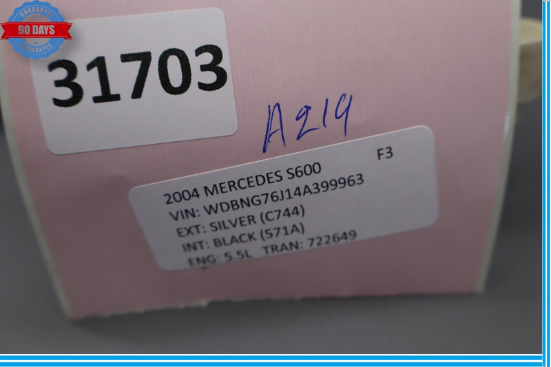 Load image into Gallery viewer, 00-06 Mercedes S600 S500 W220 Rear Left Side Window Regulator Motor Oem