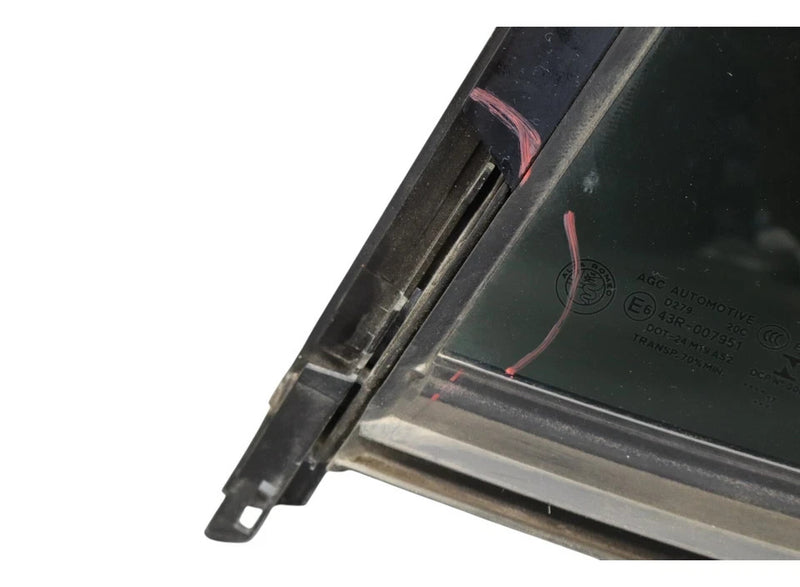 Load image into Gallery viewer, 17-23 Alfa Romeo Giulia Rear Left Side Door Quarter Glass Window Oem