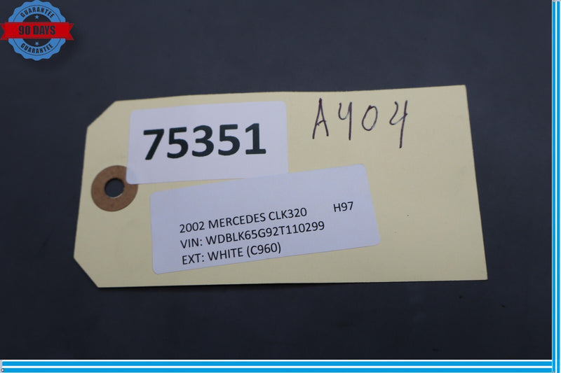 Load image into Gallery viewer, 98-03 Mercedes W208 CLK430 Rear Left Or Right Seatbelt Seat Belt Retractor Oem