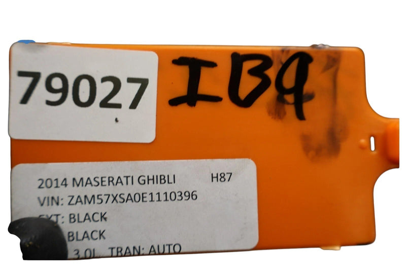 Load image into Gallery viewer, 14-20 Maserati Ghibli Rear Bumper Reinforcement Impact Bar 670004652 OEM