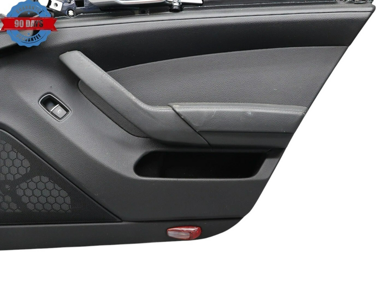 Load image into Gallery viewer, 10-16 Porsche Panamera Rear Right Side Interior Door Cover Panel Black Oem