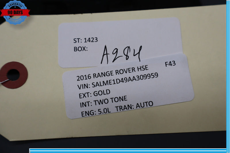 Load image into Gallery viewer, 07-13 Land Rover Range Rover Front Left Driver Side Cherry Wood Door Trim Oem