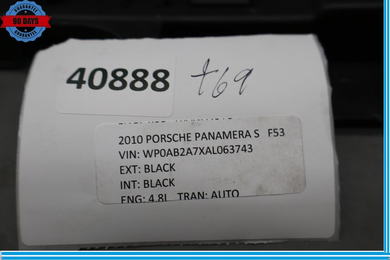 Load image into Gallery viewer, 10-16 Porsche Panamera Rear Right Passenger Side Trunk Mount Bracket Black Oem
