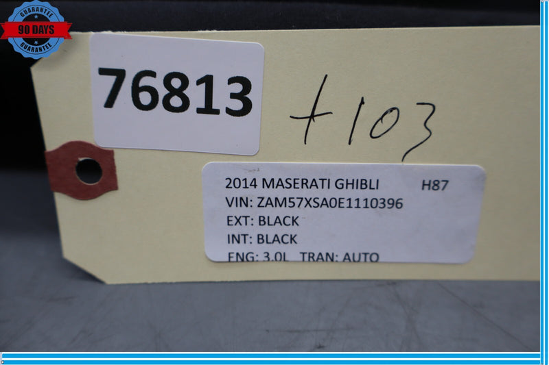 Load image into Gallery viewer, 14-19 Maserati Ghibli M157 Front Right Passenger Side A Pillar Trim Panel Oem