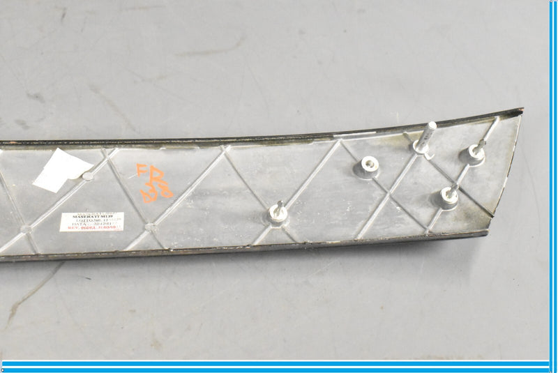 Load image into Gallery viewer, 04-13 Maserati Quattroporte M139 Front Right Door Trim Panel Molding Black Oem