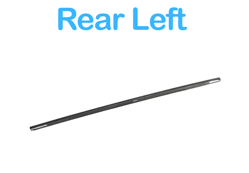 Load image into Gallery viewer, 14-20 Maserati Quattroporte Rear Left Door Window Belt Molding 670009936 Oem
