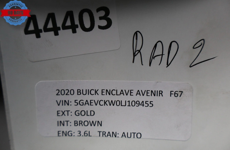 Load image into Gallery viewer, 18-24 Buick Enclave Front Engine Radiator Coolant Cooling Assembly 86801856 OEM