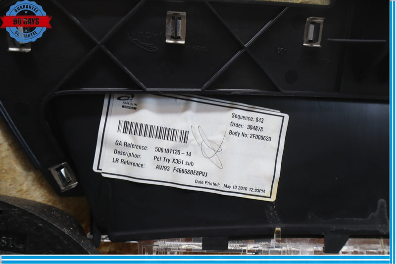 Load image into Gallery viewer, 10-15 Jaguar XJ XJL X351 Rear Parcel Shelf Trim Cover Panel w/ Grilles Oem