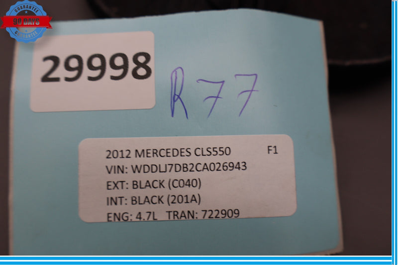 Load image into Gallery viewer, 12-18 Mercedes CLS550 CLS63 W218 Rear Trunk Side Liner Carpet Oem