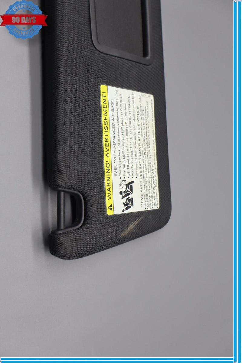 Load image into Gallery viewer, 12-15 Audi A6 Quattro Front Right Passenger Side Sun Visor Sunvisor Black Oem