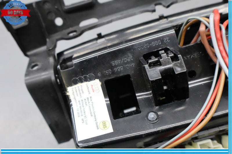 Load image into Gallery viewer, 11-18 Audi A8 A8L Quattro Rear Center Console Panel W/ Cigarette Lighter Oem