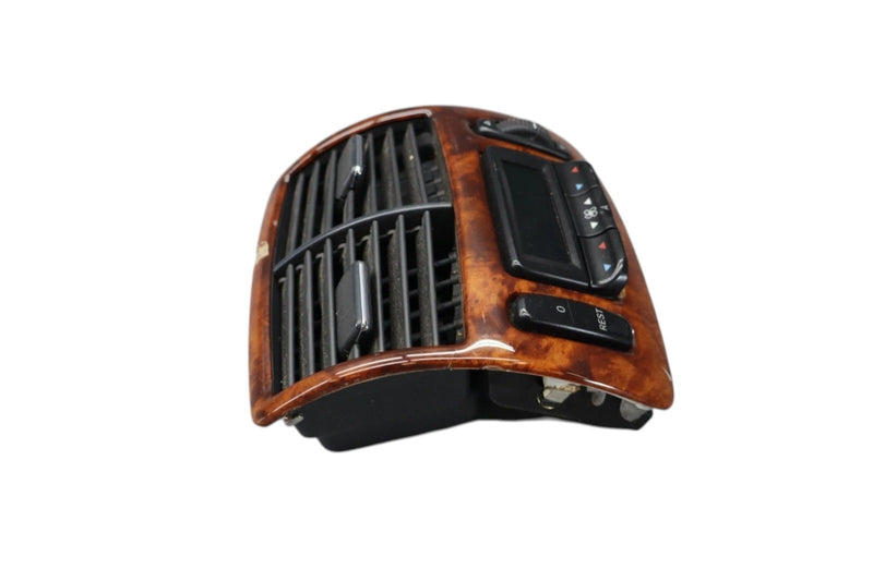 Load image into Gallery viewer, 00-06 Mercedes W220 S430 S55 AMG Rear Center Console A/C Air Vent Trim Wood OEM