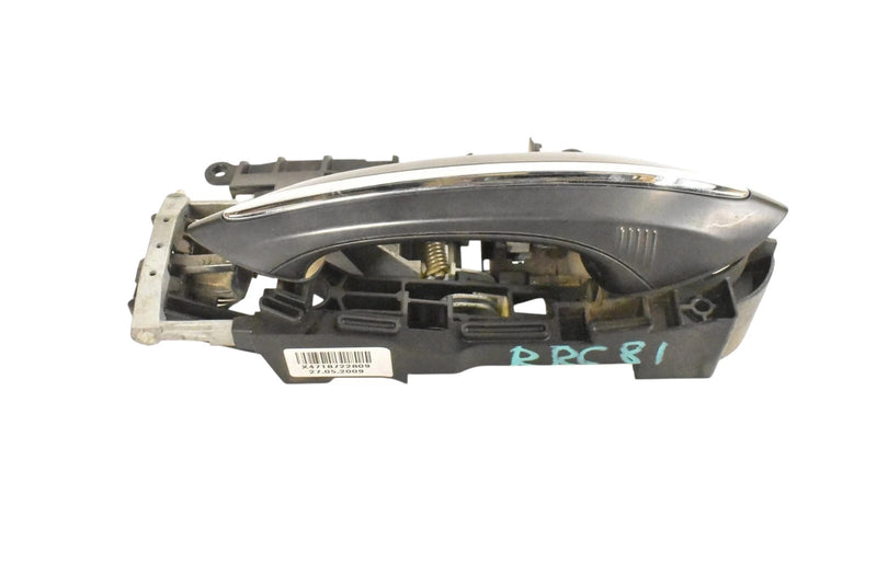 Load image into Gallery viewer, 09-15 BMW 750i 750Li Rear Right Side Exterior Door Handle W/ Bracket Black Oem