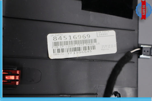 18-24 Buick Enclave Avenir Front Center Lower Dash Trim Cover Panel Oem