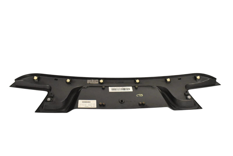 Load image into Gallery viewer, 09-15 BMW 750i 740Li 750Li Trunk Lid License Plate Trim Cover Panel Black Oem